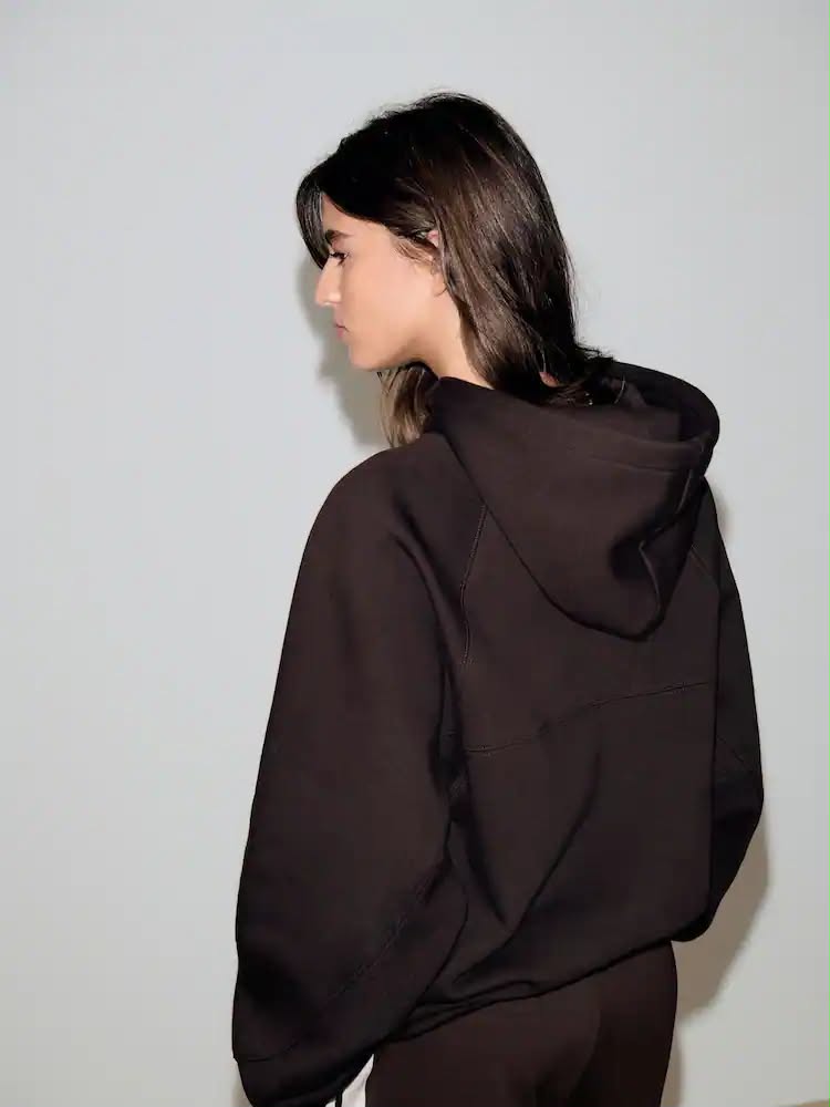 Chocolate Brown Relaxed Fit Heavy Weight Regular Length