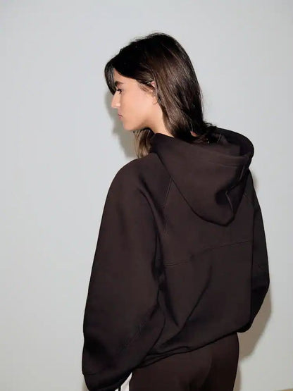 Chocolate Brown Relaxed Fit Heavy Weight Regular Length