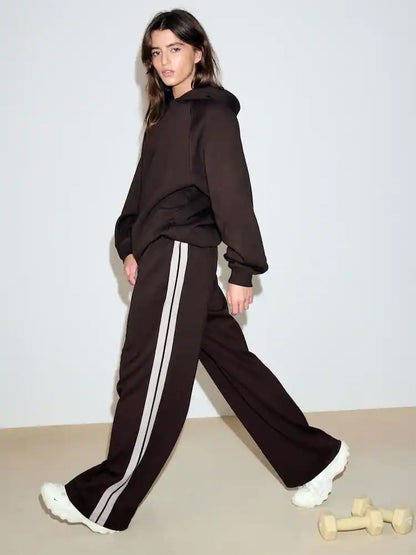 Chocolate Brown Relaxed Fit Heavy Weight Regular Length