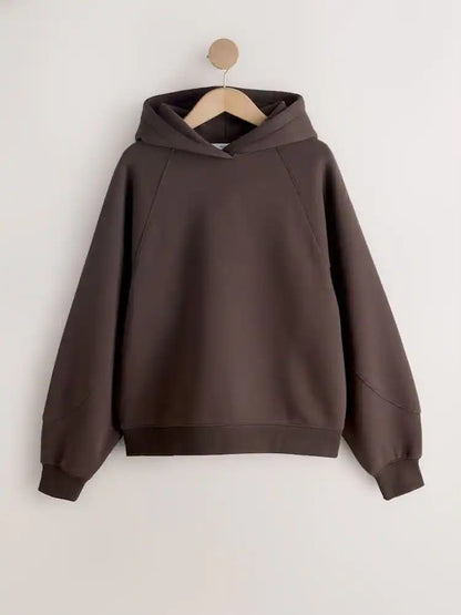 Chocolate Brown Relaxed Fit Heavy Weight Regular Length
