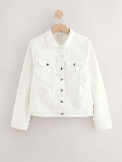 White  Denim Jacket