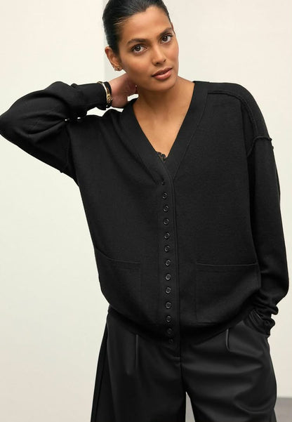 Next V-Neck Black Cardigan