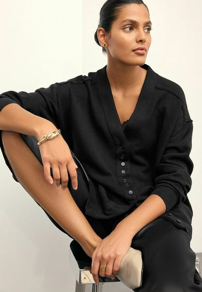 Next V-Neck Black Cardigan