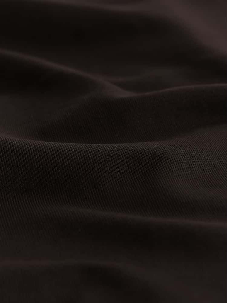 Chocolate Brown Soft Touch Slinky Scoop Neck Vest Top