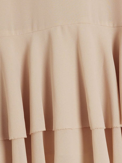 Pink Ruffle Blouse