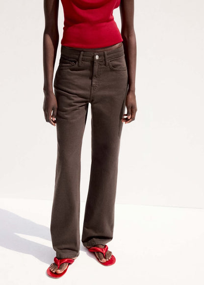 Matilda High Rise Straight Jeans