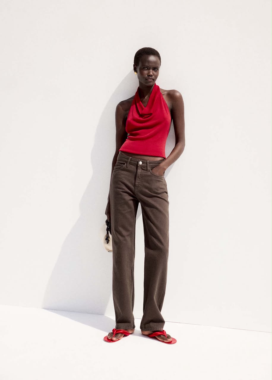 Matilda High Rise Straight Jeans