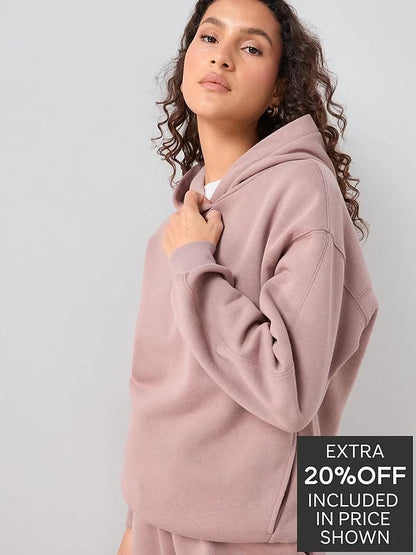V by Very Relaxed Hoodie - Taupe