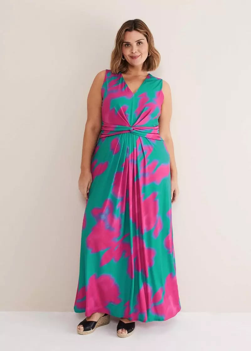 Madison Abstract Maxi Dress