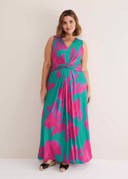 Madison Abstract Maxi Dress