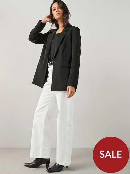 Relaxed Blazer Black