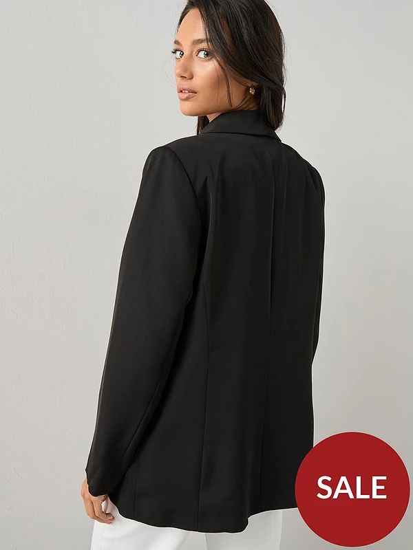 Relaxed Blazer Black