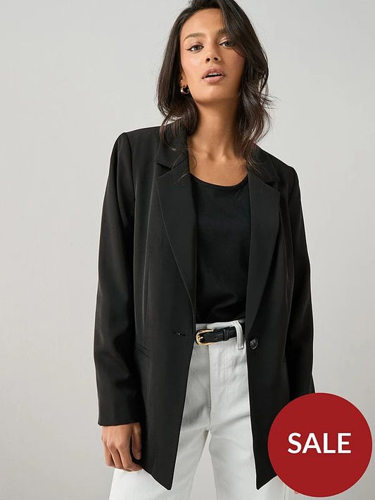 Relaxed Blazer Black