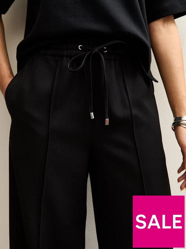 Wide Leg Drawstring Trouser