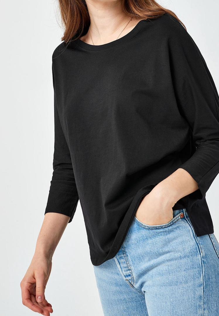 Long Sleeve Top Black