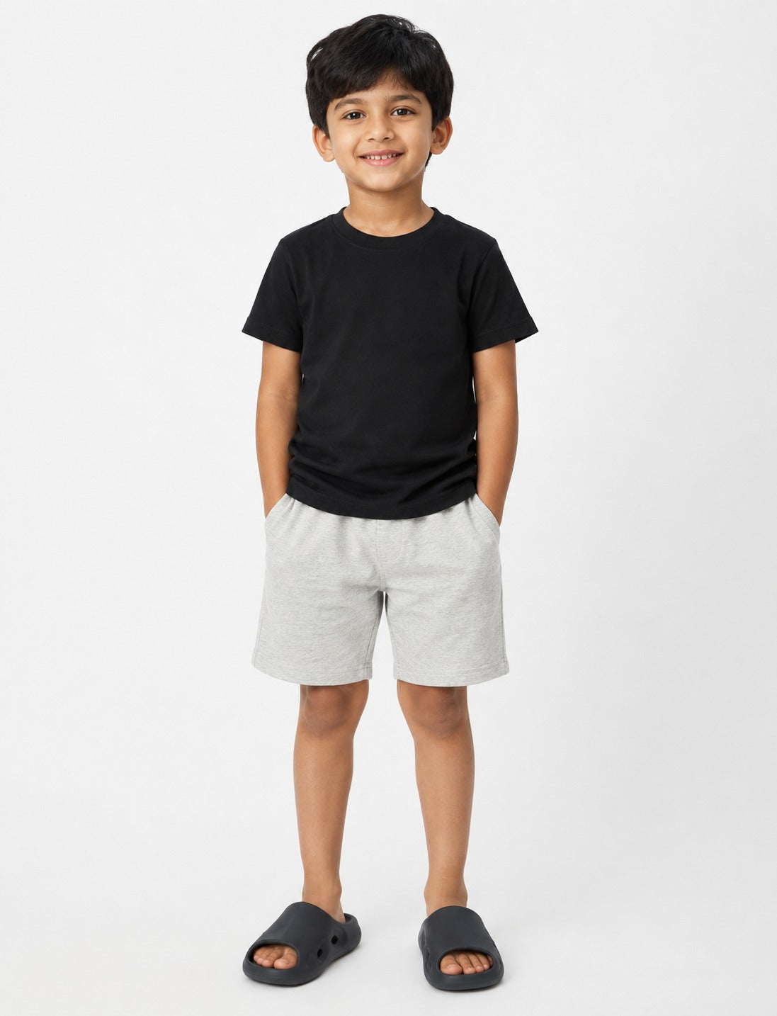 EVA Slide Slippers - Black