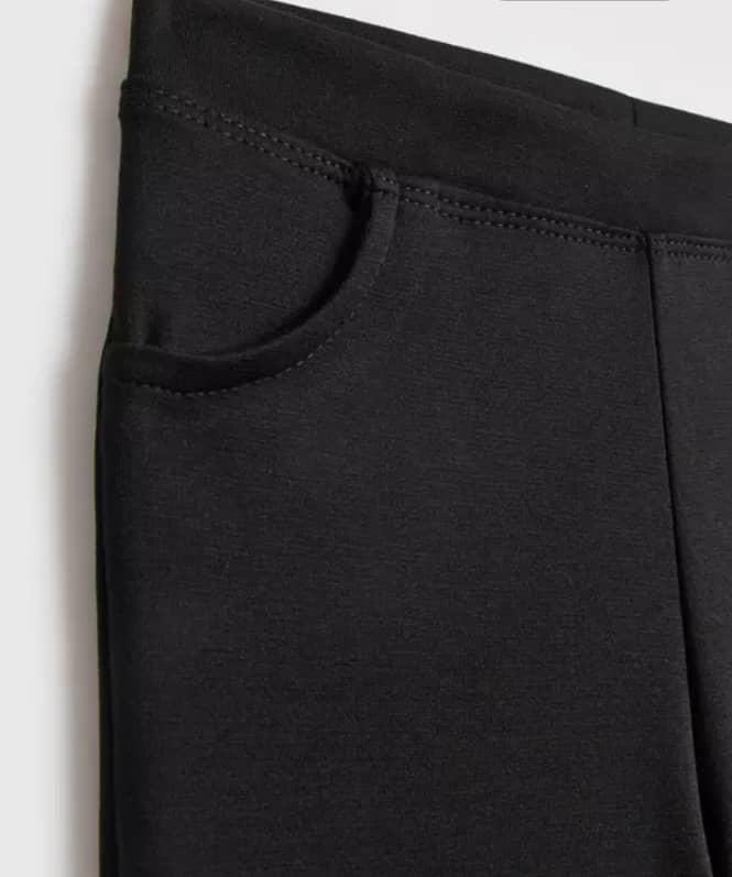 2 Pack Black Skinny Jersey Leggings