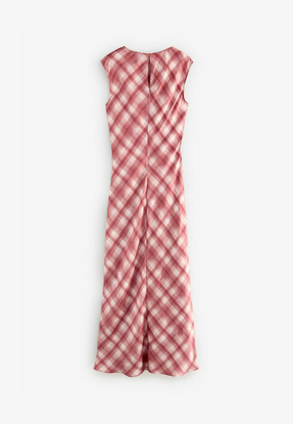 Next Red Check Day Dress