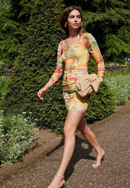 Square Neck Tall Shift Dress
