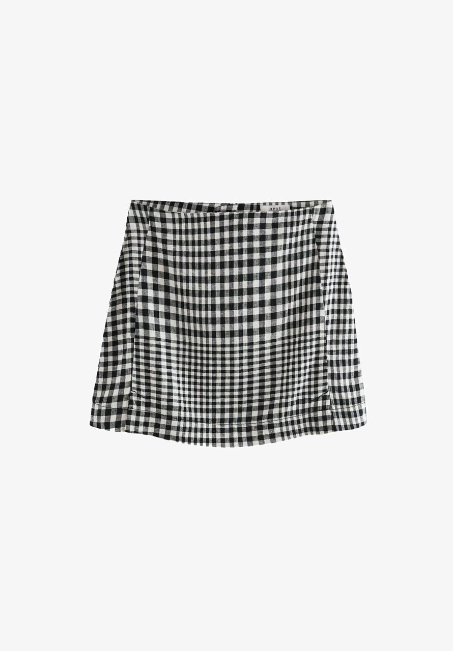 Black/White Mini Skirt