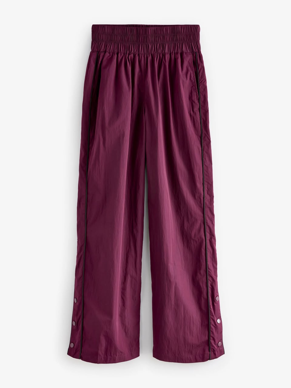 Burgundy Red Active Track Pants