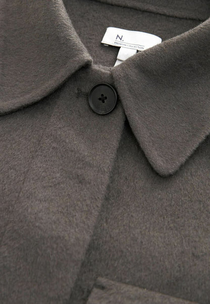 Handsewn Petite summer Jacket Mushroom Grey