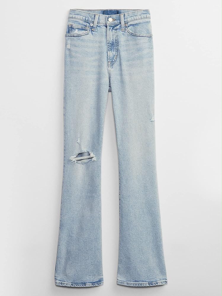 High Raise Flare Denim Jeans