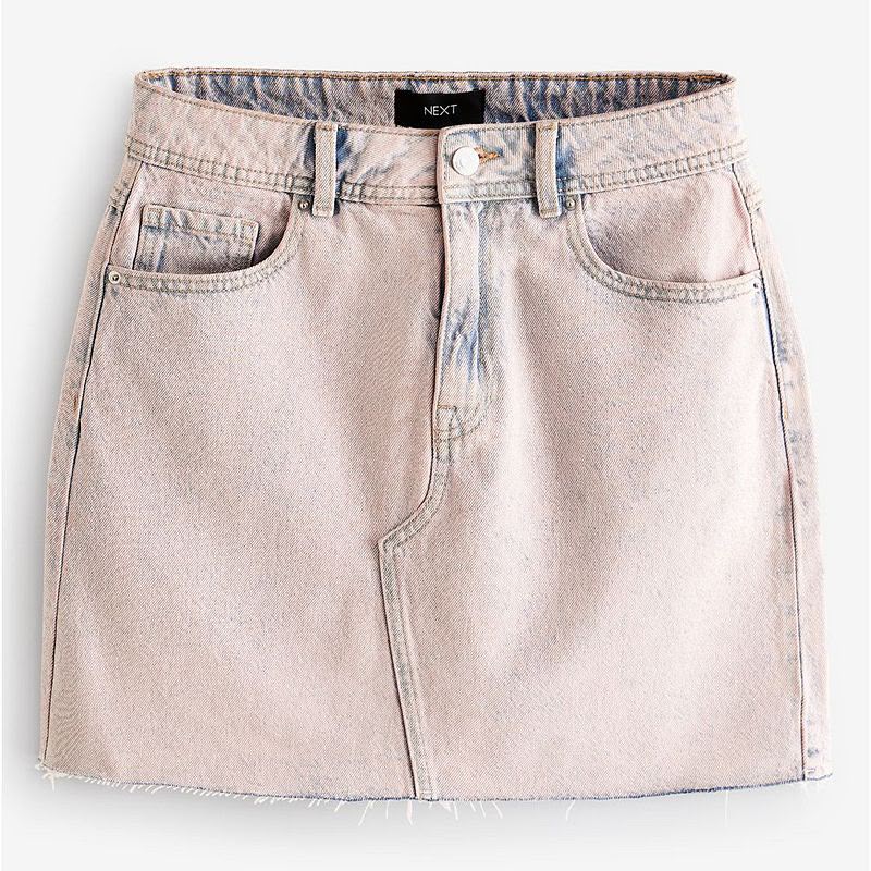 Next Tinted Denim Mini Skirt