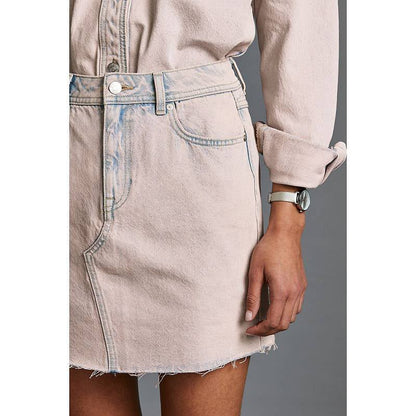 Next Tinted Denim Mini Skirt