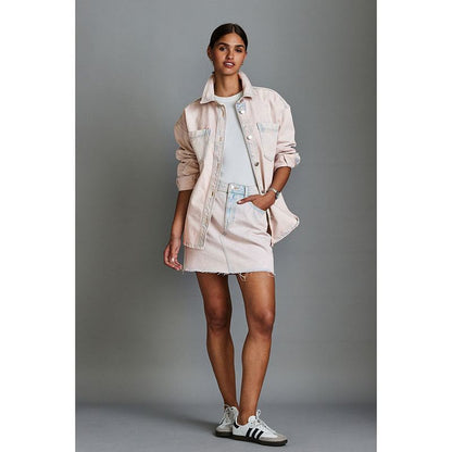 Next Tinted Denim Mini Skirt