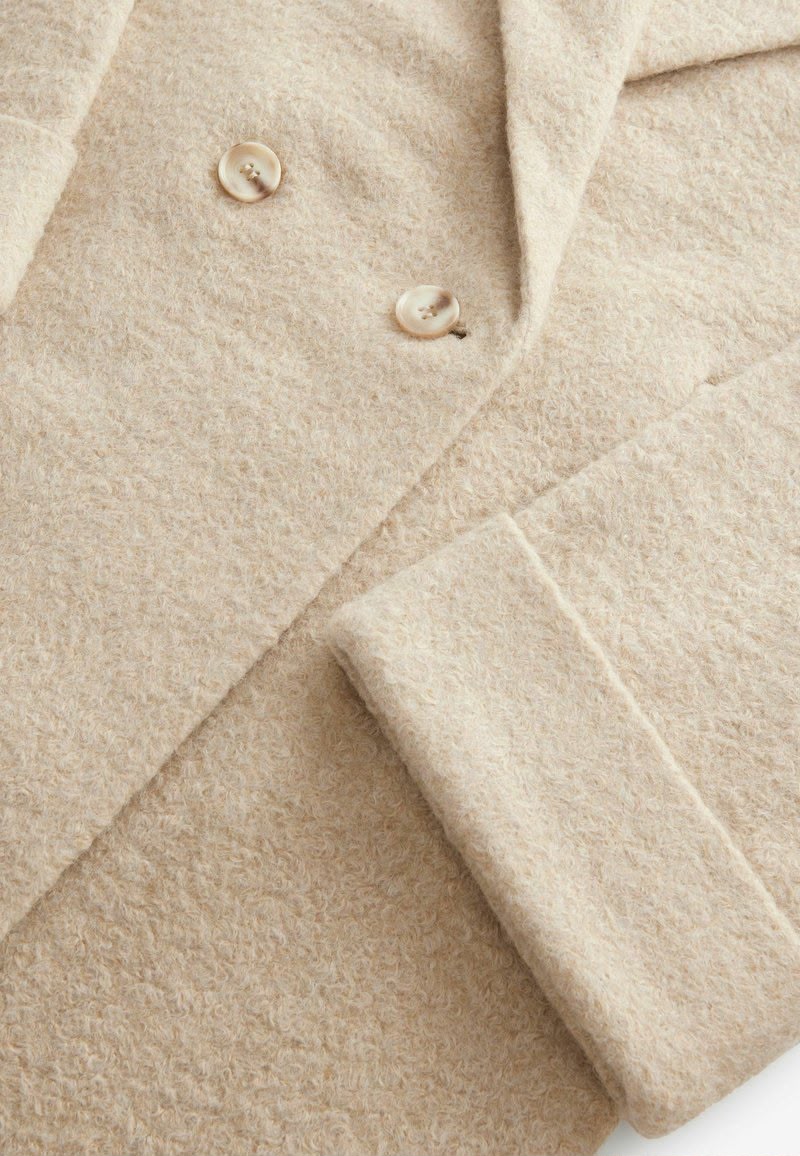 Cream Revere Collar Coatigan