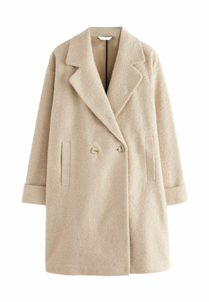 Cream Revere Collar Coatigan