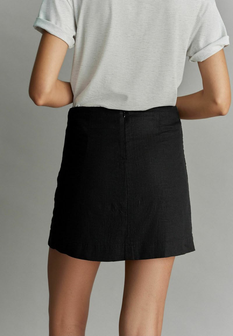 Regular Fit Mini Skirt