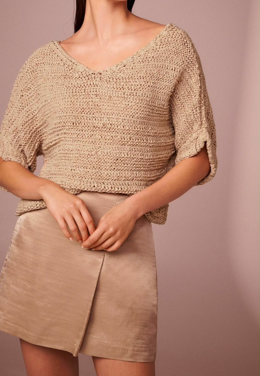 Mini Skirt Brown