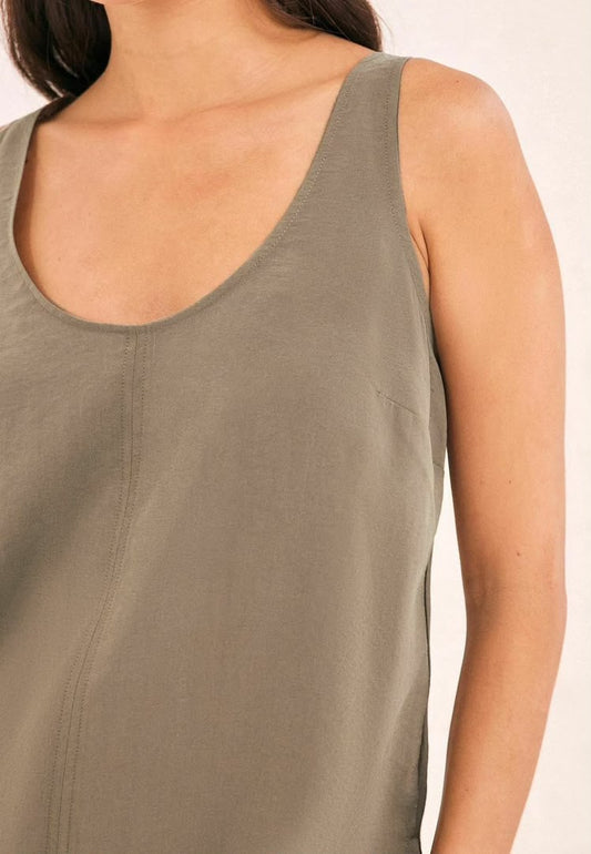 Sleeveless Modal Top