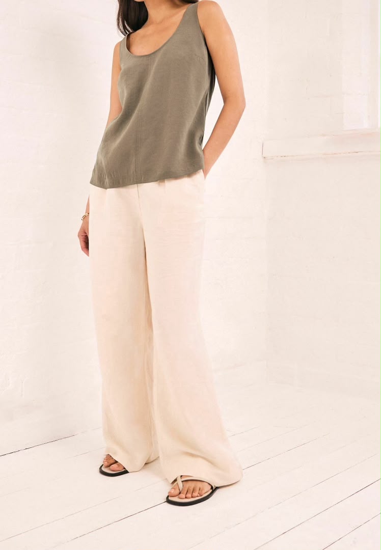 Sleeveless Modal Top