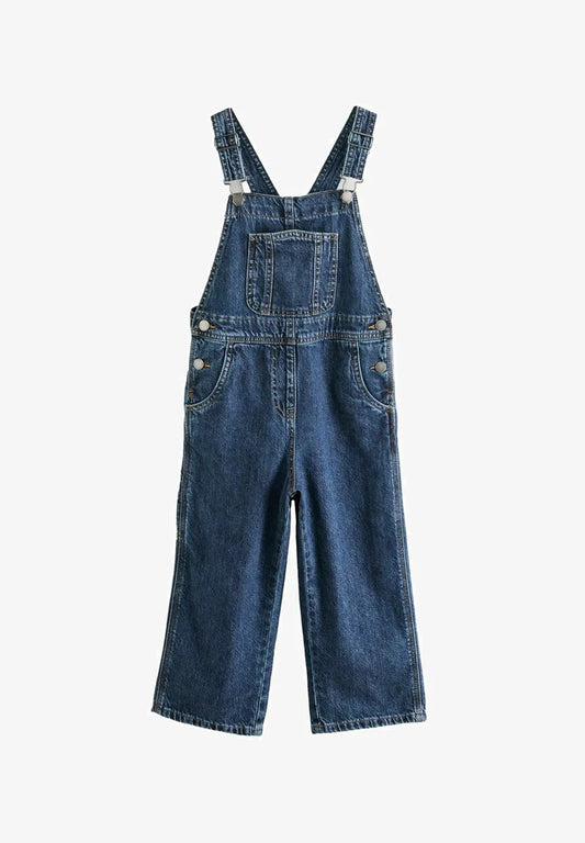 REGULAR FIT - Dungarees - Denim Dark Blue