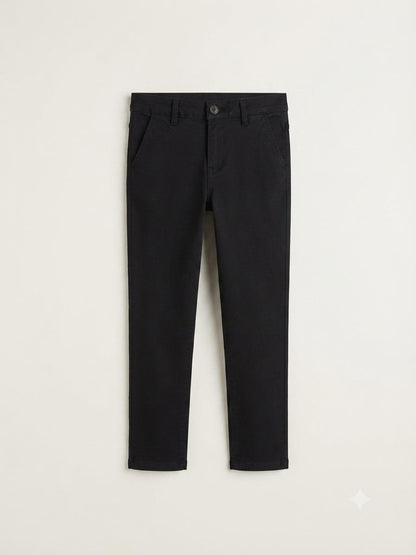 Black/Navy Skinny Fit Stretch Skinny Chino Trousers 2 Pack