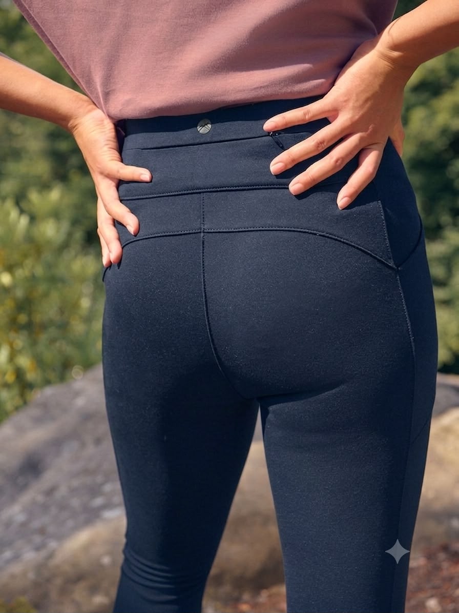 Black Element Fleece Linened Leggings