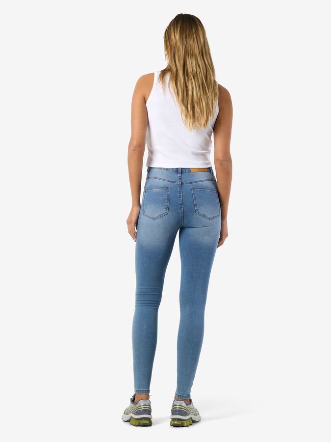 Noisy May Skinny Fit High Waist Super Slim Leg