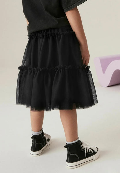 REGULAR FIT - A-line Skirt - Black