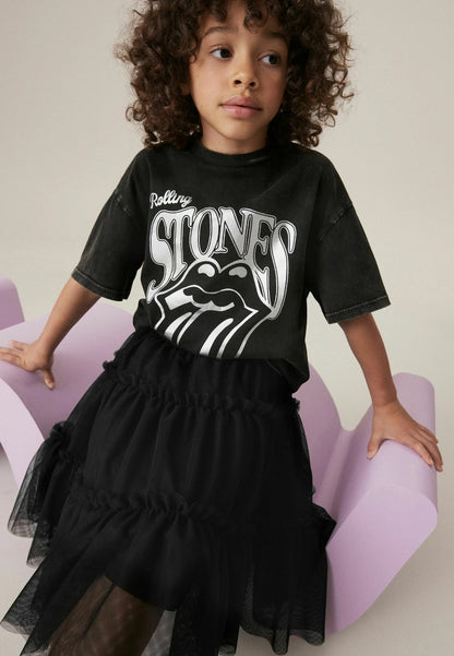 REGULAR FIT - A-line Skirt - Black