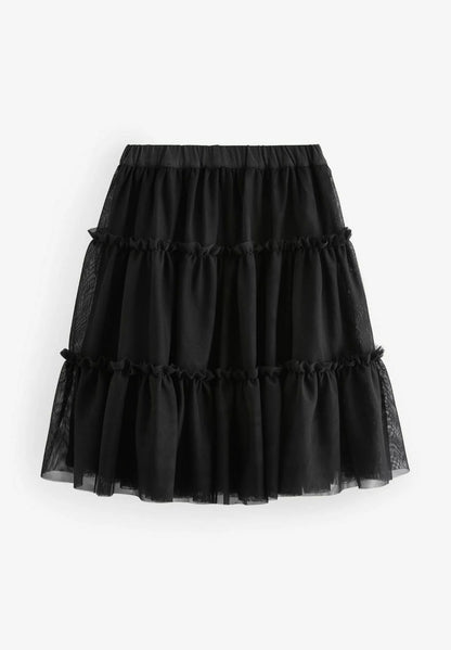 REGULAR FIT - A-line Skirt - Black