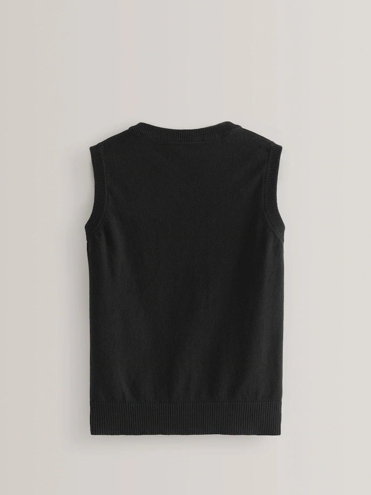 Black School Tank Top