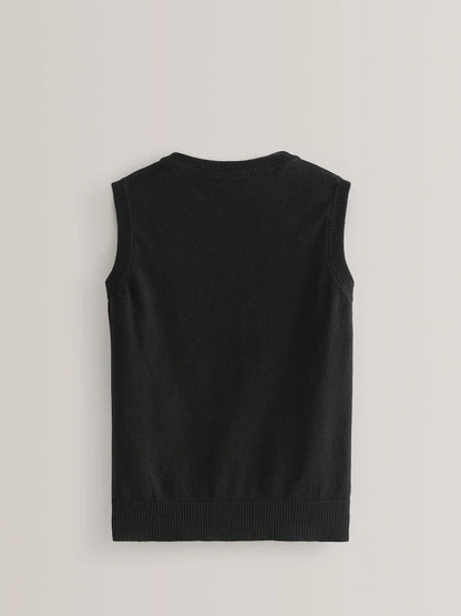 Black School Tank Top