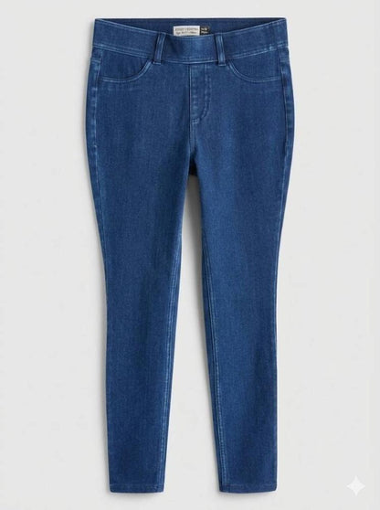 Kids' Mid-Wash Denim Jeggings