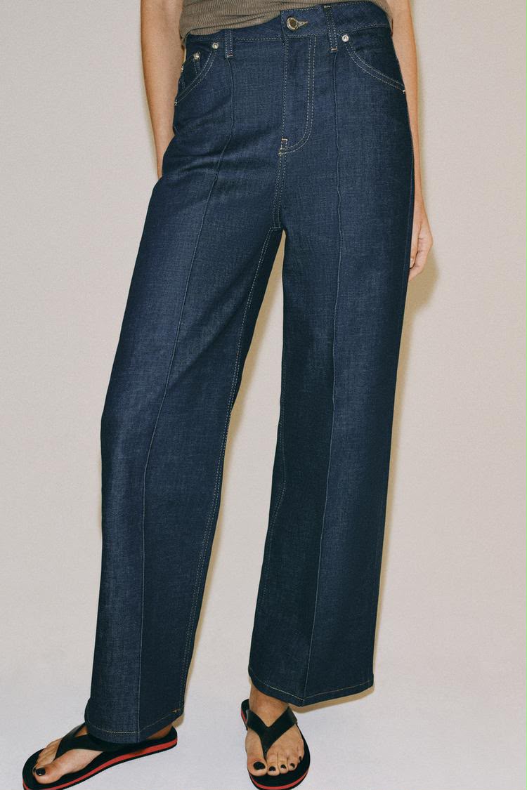 Zara High Waist Relaxed Leg
