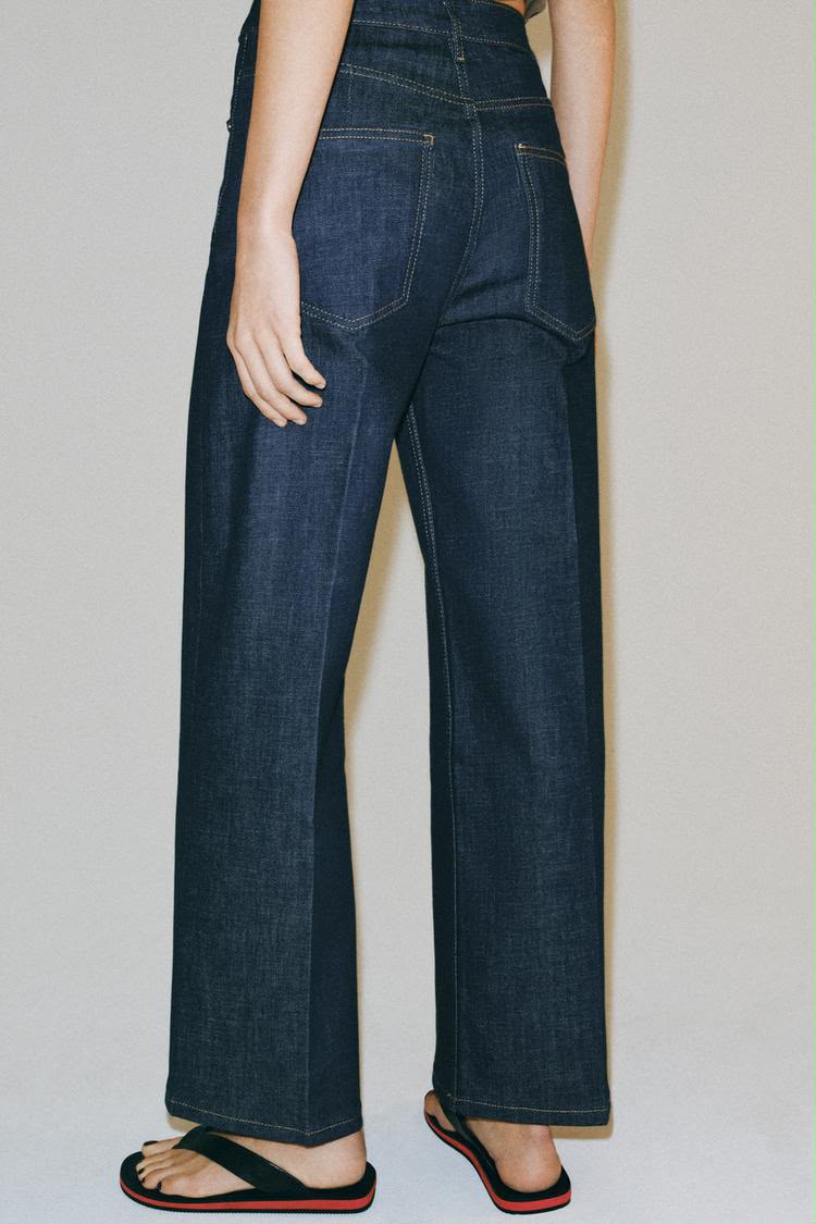 Zara High Waist Relaxed Leg