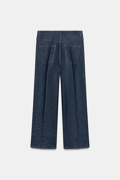 Zara High Waist Relaxed Leg