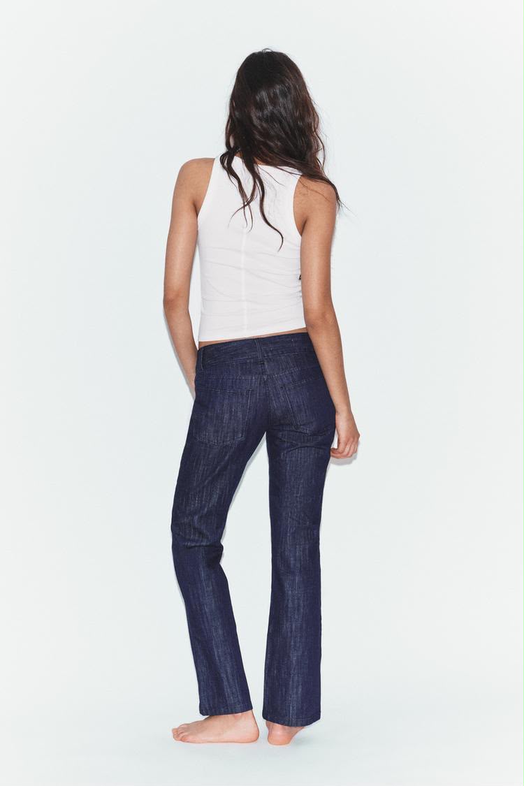 TRF Low Rise Straight Jeans